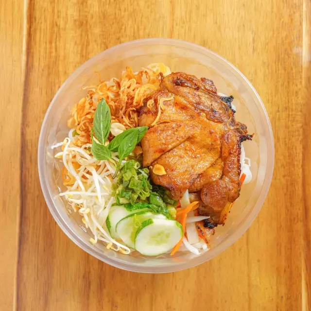 Hình ảnh Bún sườn nướng 
