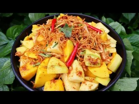 Hình ảnh Xoài Lắc Gà Khô 