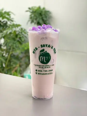 Hình ảnh Trà sữa khoai môn tươi trân châu khoai môn