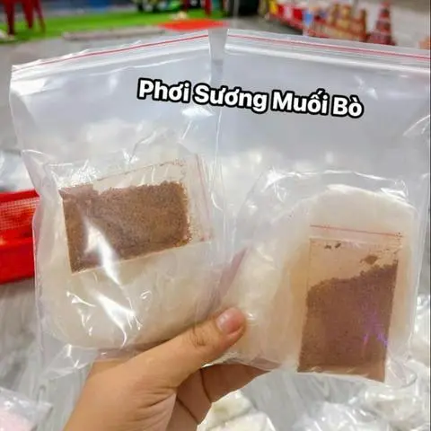 Hình ảnh Bánh tráng phơi sương muối bò