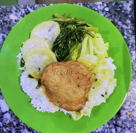 Hình ảnh Cơm chả cá chay 