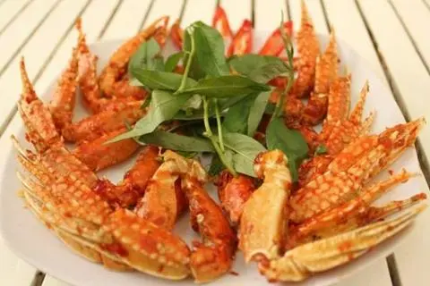 Hình ảnh Càng ghẹ rang muối 