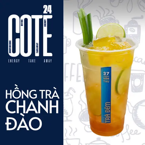Hình ảnh HỒNG TRÀ CHANH ĐÀO