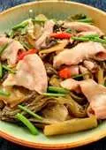 Hình ảnh Lòng xào cải chua