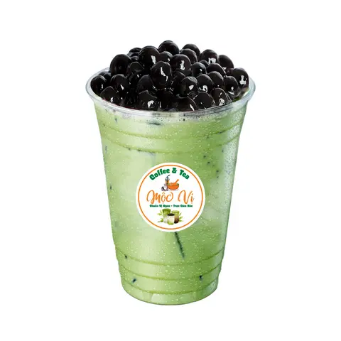 Hình ảnh Sữa Thái đường đen xanh