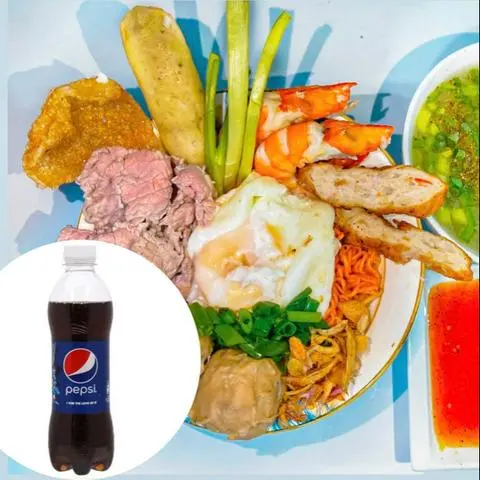 Hình ảnh COMBO 1 MÌ HẺM ĐẶC BIỆT + 1PEPSI