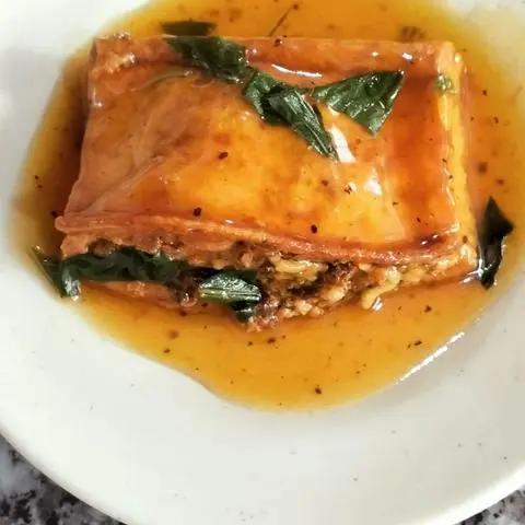 Hình ảnh Cơm đậu hũ nhồi 