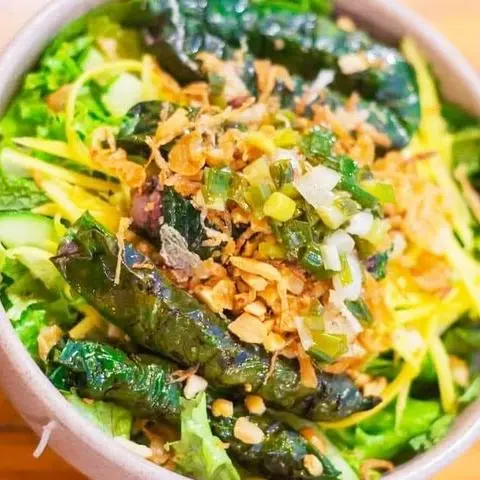Hình ảnh Bún bò lá lốt - thịt nướng