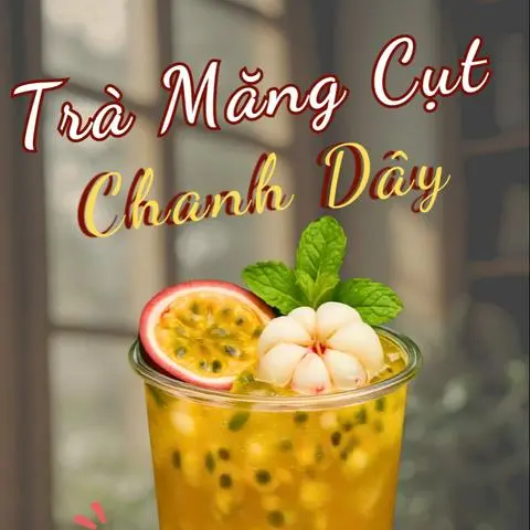 Hình ảnh Trà Măng Cụt Chanh Dây