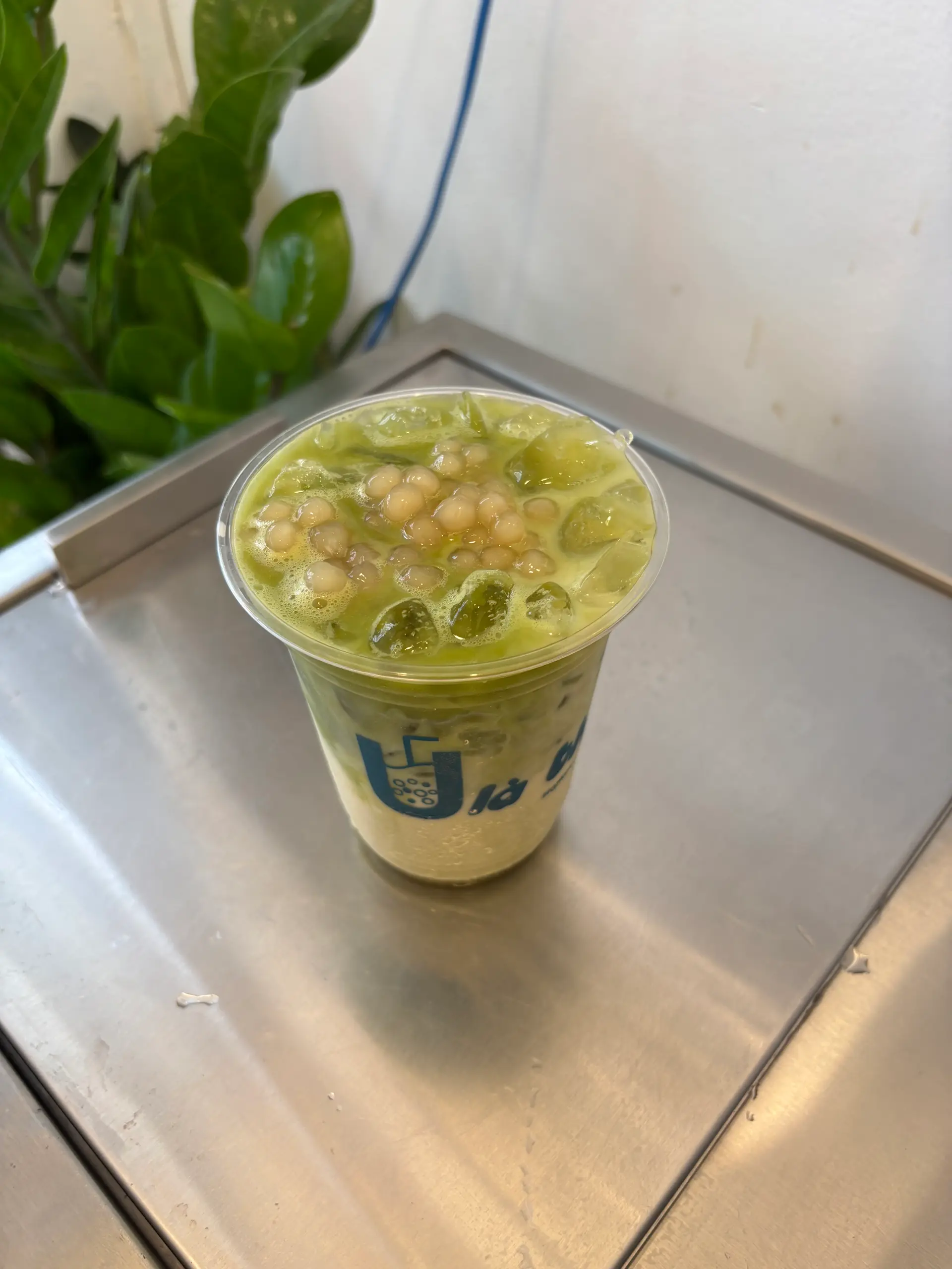 Hình ảnh Lục trà sữa matcha TC trắng