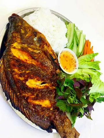 Hình ảnh Cá rô phi nướng