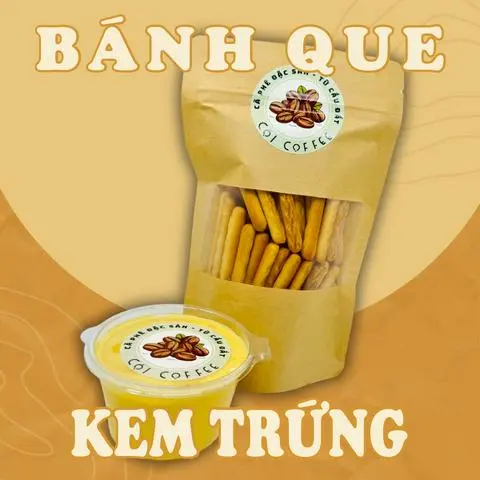 Hình ảnh Bánh Que Kem Trứng