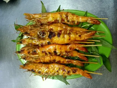 Hình ảnh Tôm nướng muối ớt