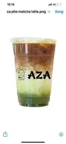 Hình ảnh Cà phê matcha latte