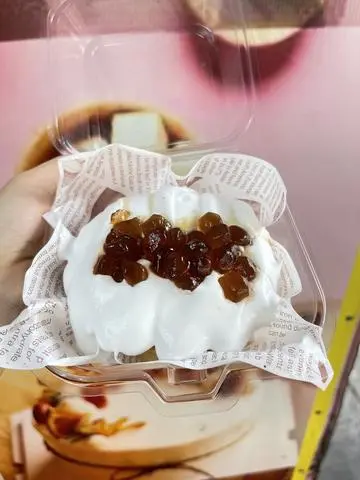 Hình ảnh bánh mây chân châu đường đen 