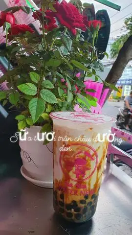 Hình ảnh Sữa tươi trân châu đường đen