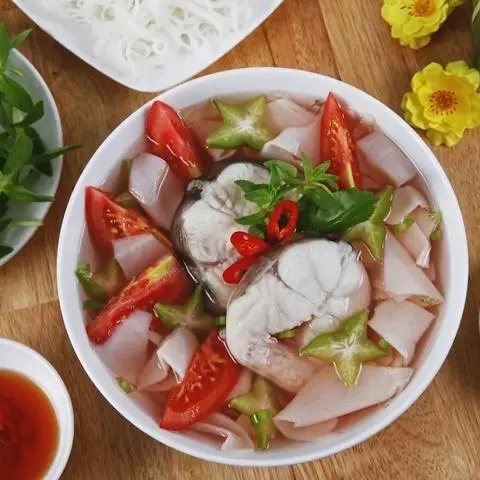 Hình ảnh Canh chua cá lăng