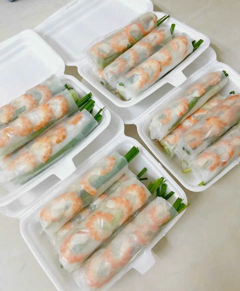 Hình ảnh Combo 5 gỏi cuốn tôm 