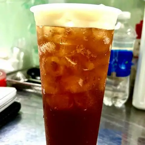 Hình ảnh Hồng trà sủi bọt