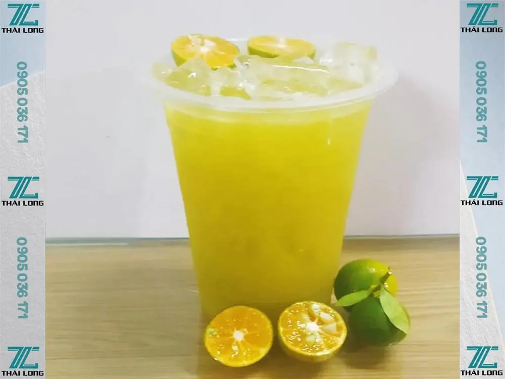 Hình ảnh Nước mía tắc ly lớn