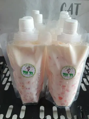 Hình ảnh Sữa thạch dưa hấu