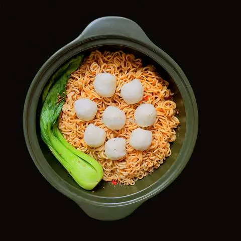 Hình ảnh Mì Trộn Cá Viên