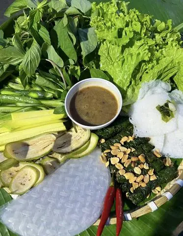 Hình ảnh Bò Nướng Lá Lốt - 1 Phần