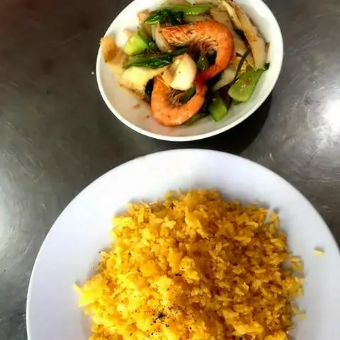 Hình ảnh Cơm chiên hải sản xào