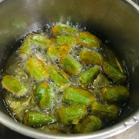 Hình ảnh Đậu bắp chiên