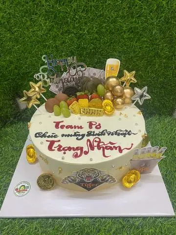 Hình ảnh Bánh kem sữa tươi 18cm( mẫu ngẫu nhiên)