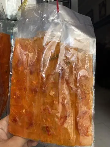 Hình ảnh Bánh Tráng Dẻo Tôm Xếp Bò