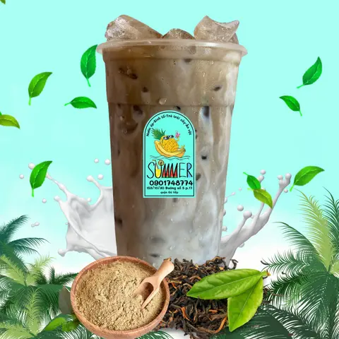 Hình ảnh Houjicha Latte (trà rang )