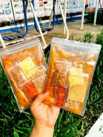 Hình ảnh bánh tráng dẻo tôm bơ 