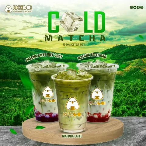 Hình ảnh Combo 3 Ly Matcha - Size M
