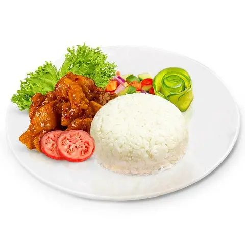 Hình ảnh CƠM GÀ TATSUTAAGE PHỦ XỐT
