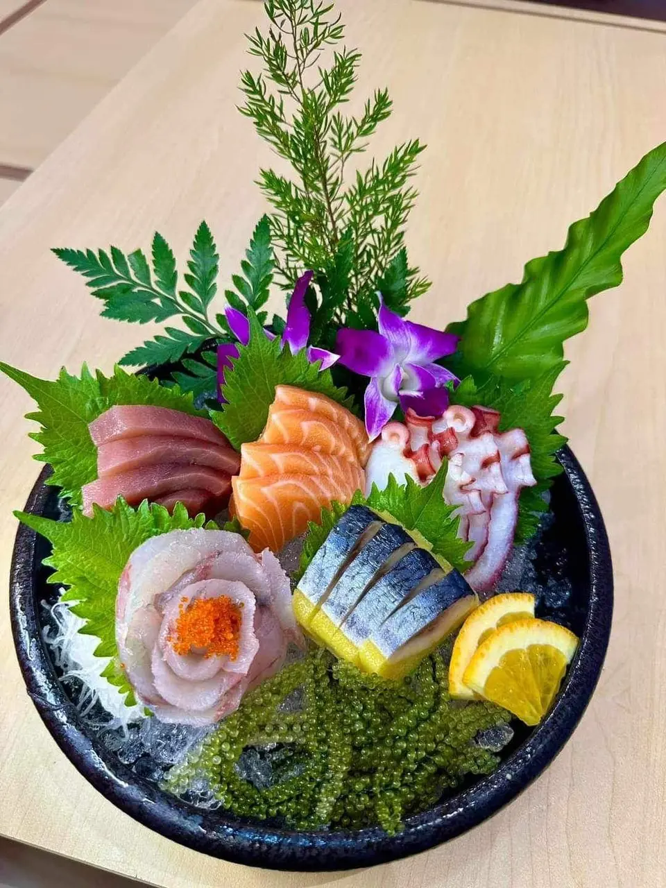 Hình ảnh Sashimi ngũ sắc 