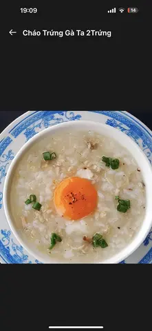 Hình ảnh Cháo trứng Gà Ta