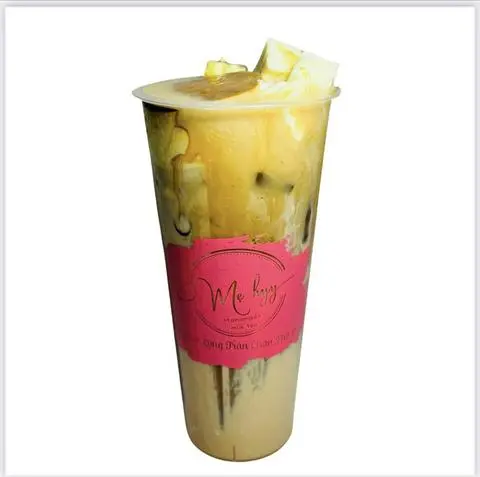 Hình ảnh Trà sữa cafe bánh flan 700ml
