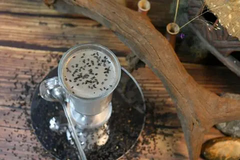 Hình ảnh Sữa hạt mè đen