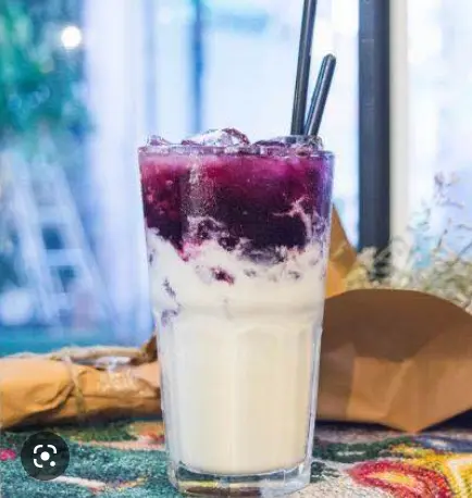 Hình ảnh Yogurt đá việt quất