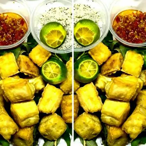 Hình ảnh Đậu Hũ Hấp Rau Răm