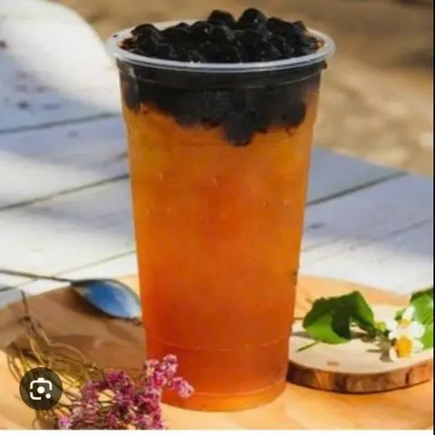 Hình ảnh lục trà sủi bọt trân châu 