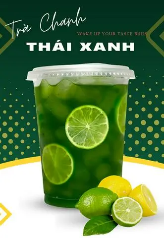Hình ảnh Trà chanh thái xanh (XL)