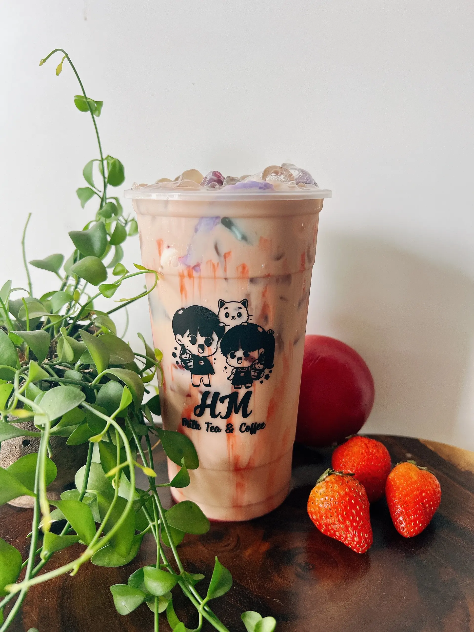 Hình ảnh Trà sữa dâu