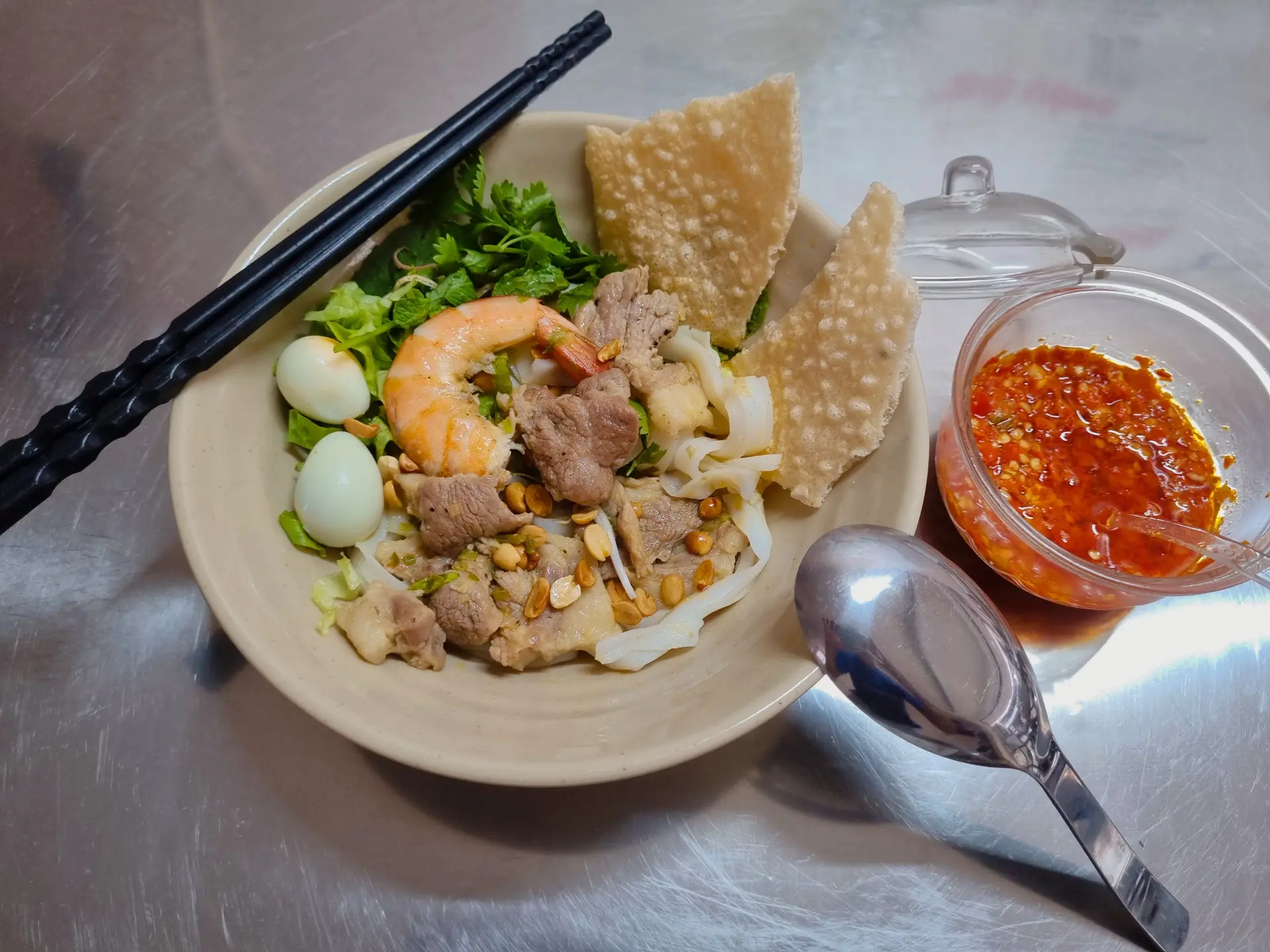 Hình ảnh Mỳ Quảng Tôm Thịt
