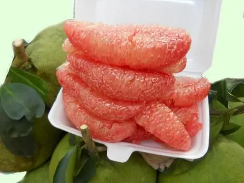 Hình ảnh Bưởi da xanh  hộp 1kg