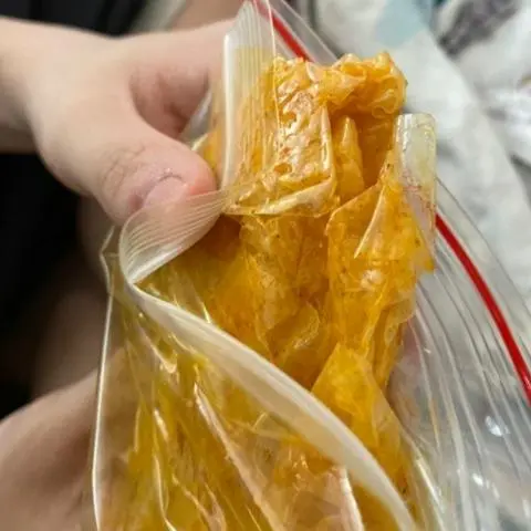 Hình ảnh Bánh tráng dầu muối bột (Bịch zip to)