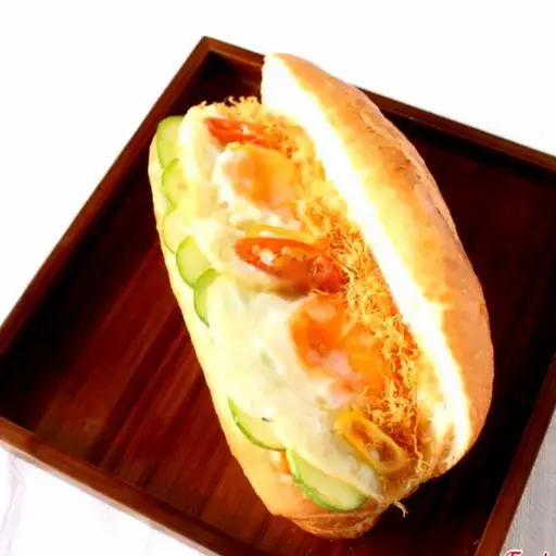 Hình ảnh Bánh mì chả chay