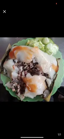 Hình ảnh bánh giò 2 trứng cút