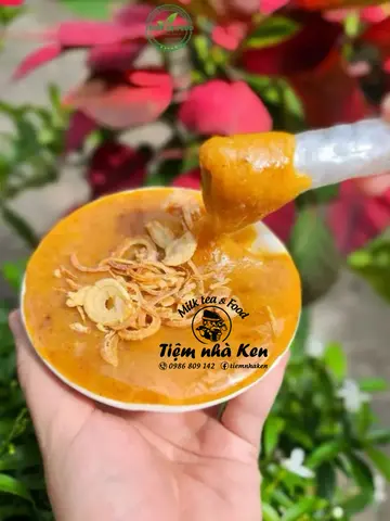 Hình ảnh Bánh tráng chấm muối béo
